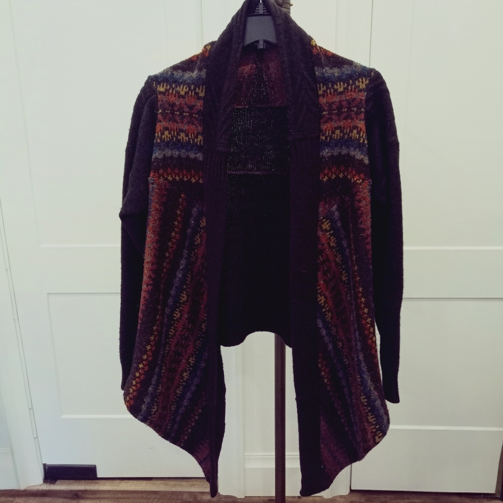 Knitted Cardigan By Octobre Mylene Lariviere Brown Hues